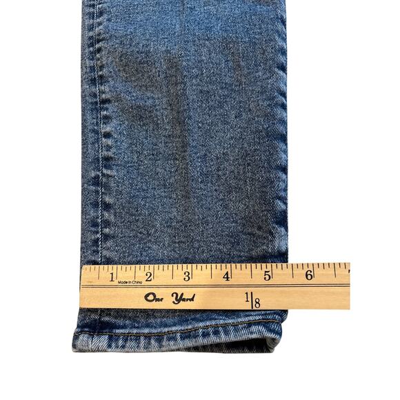 American Eagle Dad Jeans Mens Size 28x32 Blue Slim Tapered Leg Stretch 90s - Picture 12 of 12